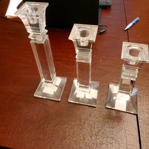Crystal Candlesticks